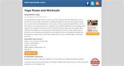 Desktop Screenshot of dahnyoga.net